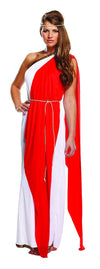 ADULT ROMAN RED LADY-ONE SIZE
